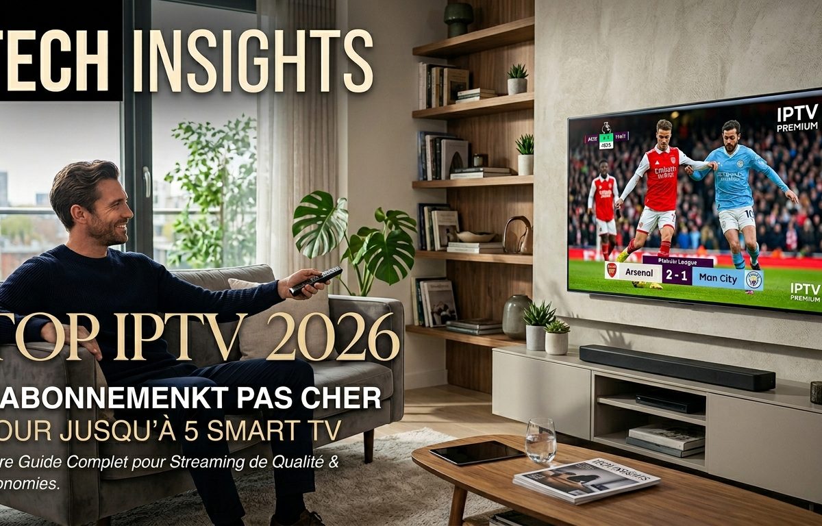 Top IPTV 2026 : Abonnement IPTV pas cher pour 5 Smart TV